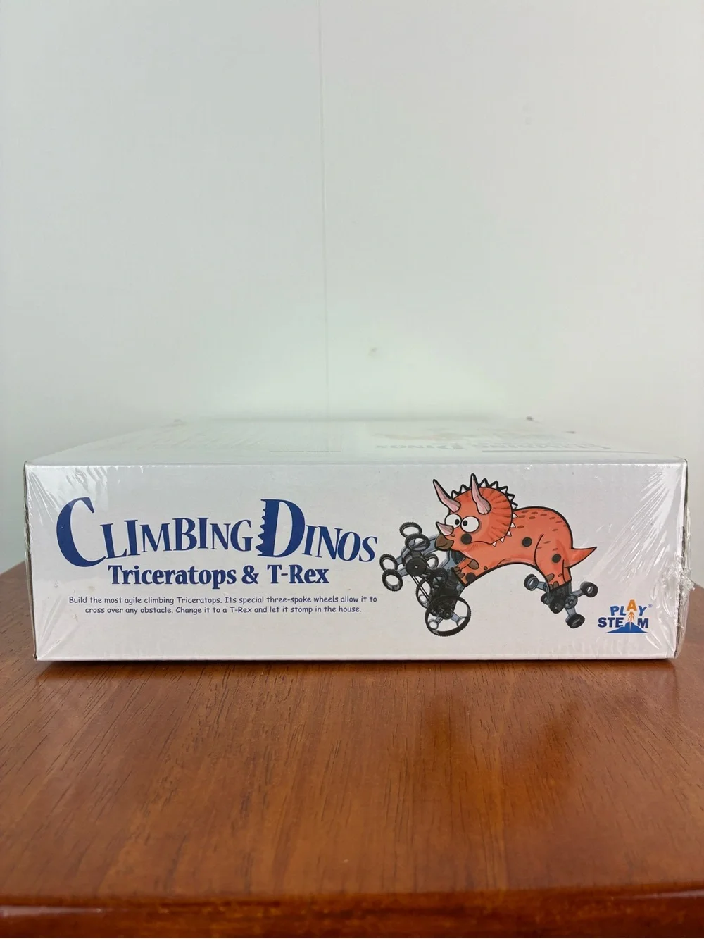 New PlaySTEM Climbing Dinos Triceratops & T-Rex Build Kit Sealed